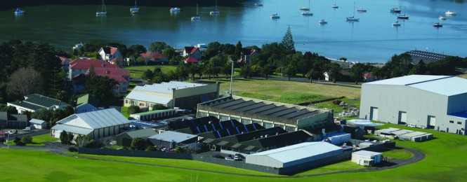 Aerial view of Yachting Developments Yard
