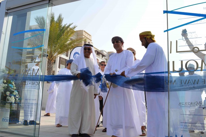 The official opening of Oman's first leisure marine show at Almouj Marina