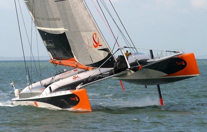 Catamaran ORANGE II to be refitted by Multiplast and renamed sailing yacht VITALIA II