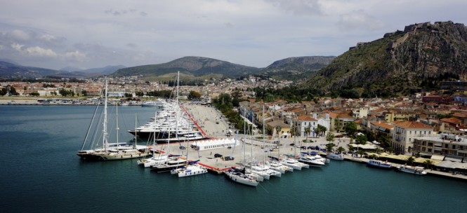 First Mediterranean Yacht Show hosted by the fantastic Eastern Mediterranean yacht rent location - Greece