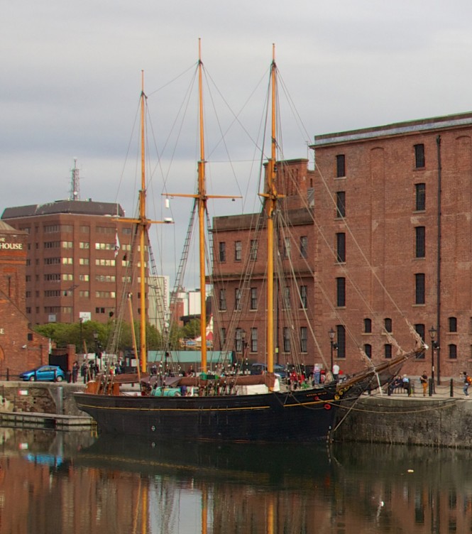 Historic sailing yacht Kathleen and May