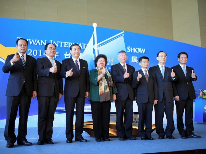 Horizon on the opening day of the 2014 Taiwan Boat Show