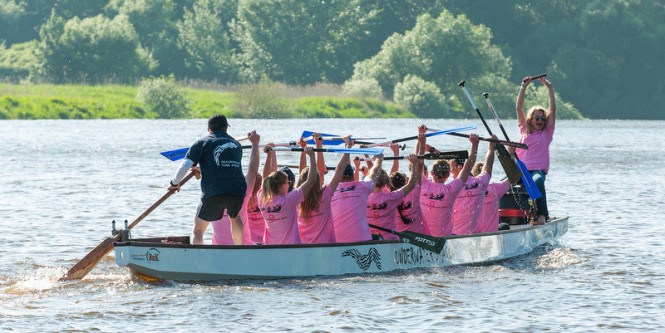 Lurssen Rowing Regatta 2014 Winning Team - Photo by Klaus Jordan