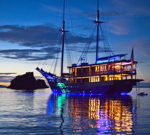 Beautiful New 51m Sailing Yacht DUNIA BARU Indonesia Yacht Charter Special 