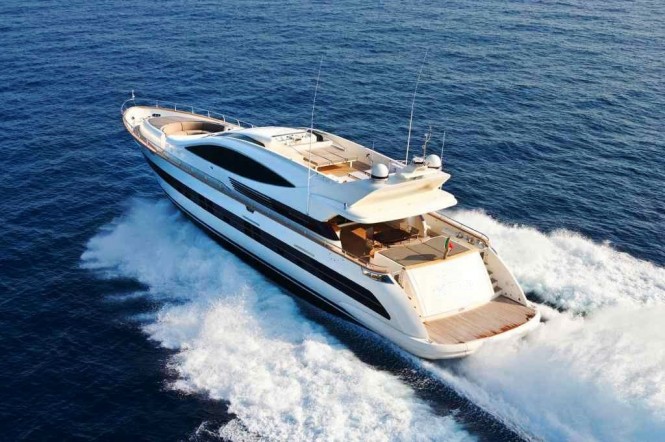 Luxury charter yacht TOBY built by Cerri