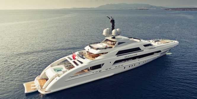 Luxury motor yacht Galactica Star