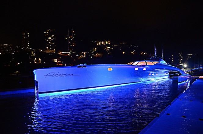 Luxury superyacht Adastra built by McConaghy Boats