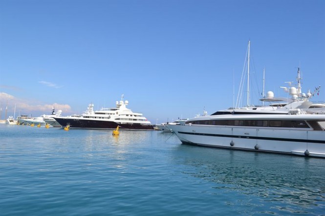 Luxury superyachts