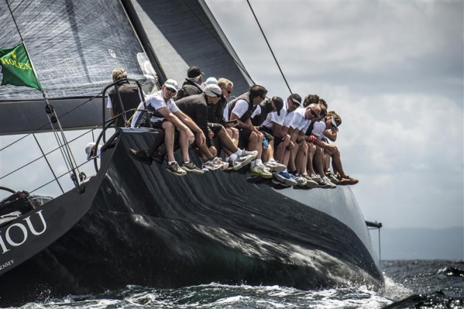 Luxury yacht Jethou - Overall winner of the 2012 Rolex Capri Sailing Week - Photo by Rolex Kurt Arrigo