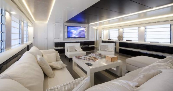 Luxury yacht Keyla - Saloon