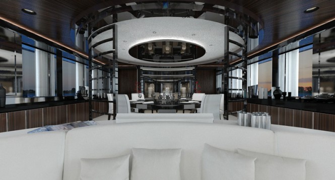 Luxury yacht MY SKY - Interior