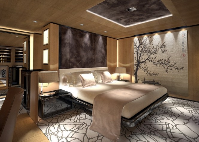 Luxury yacht S693 by Tankoa - VIP Cabin