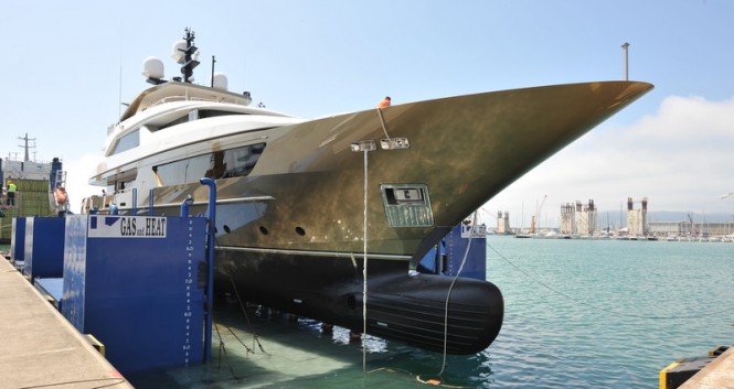 Luxury yacht Trident