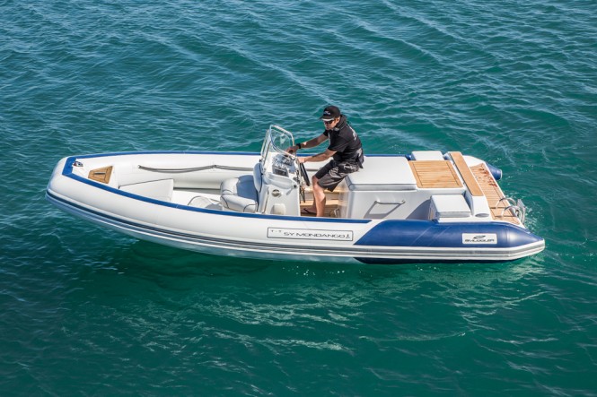 Luxury yacht tender by Smuggler Marine