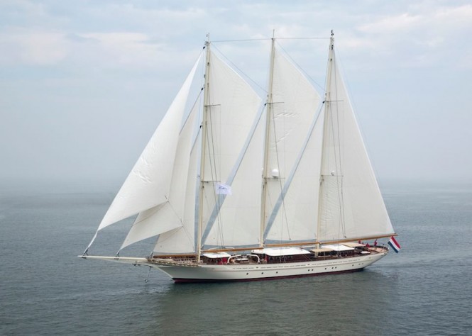 Mega yacht Mikhail S. Vorontsov