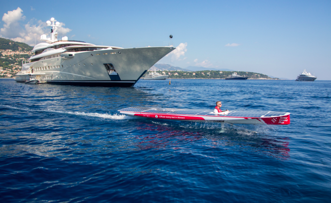 Monaco Sea Trials ahead of the Solar1 Monte Carlo Cup 2014