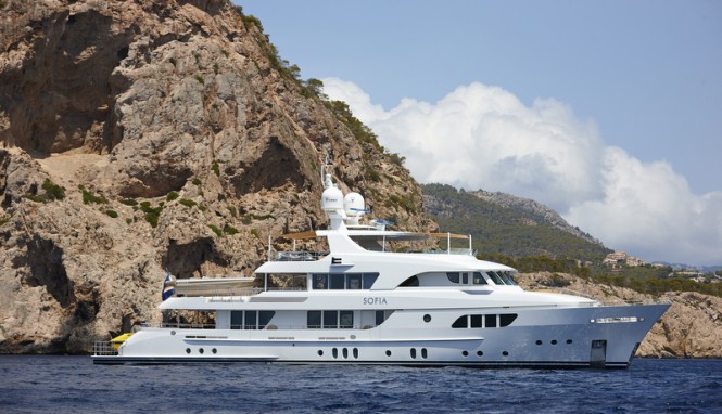 Moonen superyachtt Sofia - Photo credit to Dick Holthuis