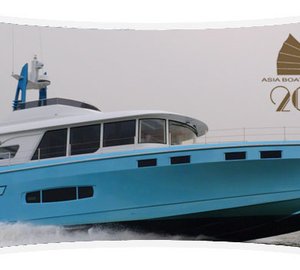 NISI 1700 Vantage Yacht awarded the 'Best Asian Built Yacht' at Asia Boating Awards 2014 