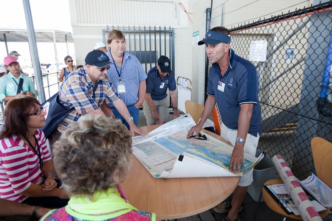 Navigation tips were shared with existing and aspiring Riviera owners