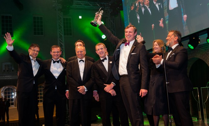 Neptune Trophy for superyacht Galactica Star Neptune Trophy for superyacht Galactica Star