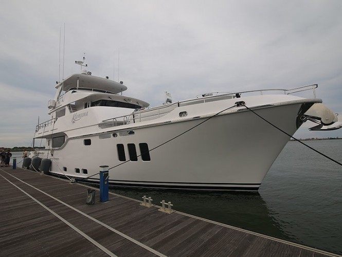 Nordhavn 86 Yacht Koonoona in the Asia yacht charter location - Malaysia
