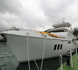 Photos from sea trial of Nordhavn 86 superyacht KOONOONA in Hong Kong