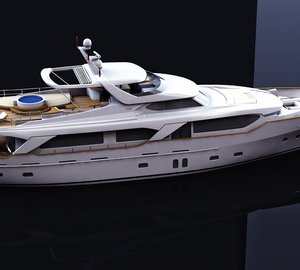 Launch of new Benetti Sail Division motor yacht BLUE BERRY