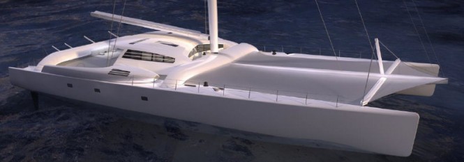 Rendering of superyacht Vitalia II (ex Orange II)
