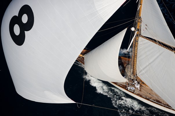 Sailing Yacht Moonbeam - under sail