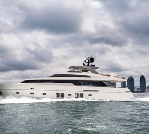 Sanlorenzo motor yacht SL96 Special Edition reaches Hong Kong