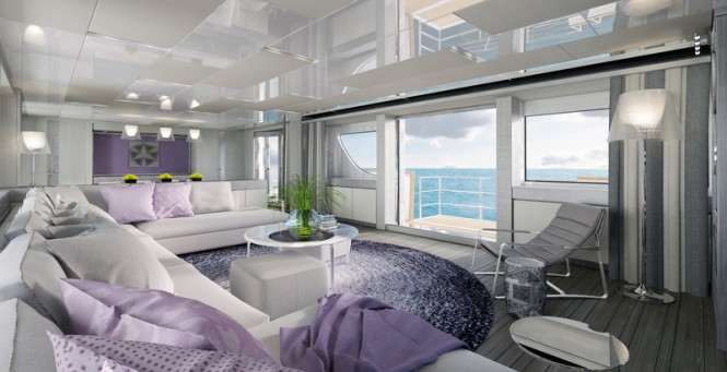 Sanlorenzo superyacht SD126 - Salon Sanlorenzo superyacht SD126 - Salon