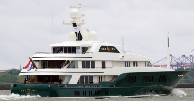Sea Owl Superyacht - Photo credit to Kees Torn