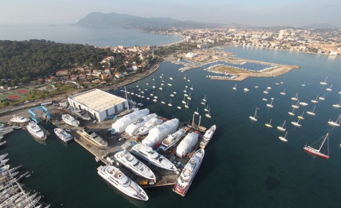 Site IMS 300 from above