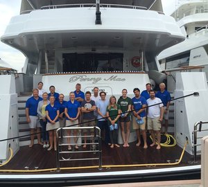 Successful tiger shark tagging expedition for International SeaKeepers Society aboard PENNY MAE Yacht