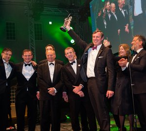 International recognition for super yacht GALACTICA STAR featuring Van Oossanen’s Fast Displacement Hull Form 