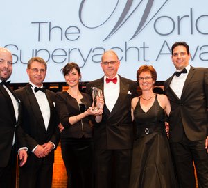 World Superyacht Awards 2014 Commendation for Moonen Yacht SOFIA