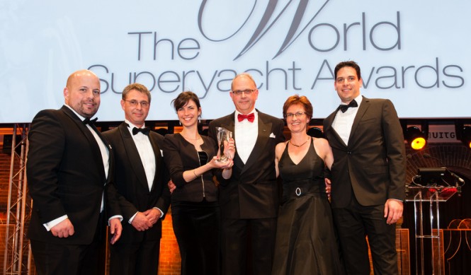 World Superyacht Awards 2014 Commendation for Moonen Yacht SOFIA