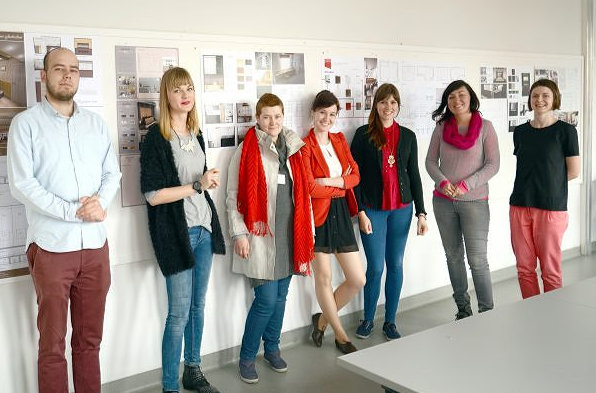 students from Academy of Fine Arts in Gdansk, Poland