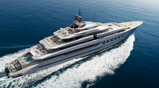 110m super yacht Primadonna (DP028) concept by Oceanco and Hot Lab