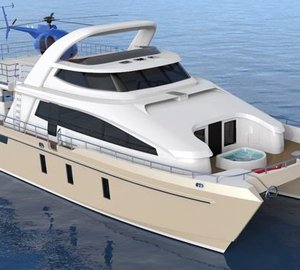 Pachoud Motoryachts working on new 24m Jutson Exploration HeliCat Yacht