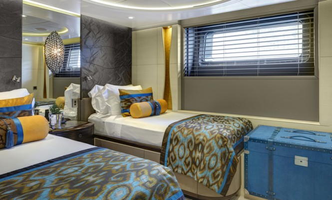 AY46 sailing yacht MONDANGO 3 - Guest Twin - Image by Chris Lewis