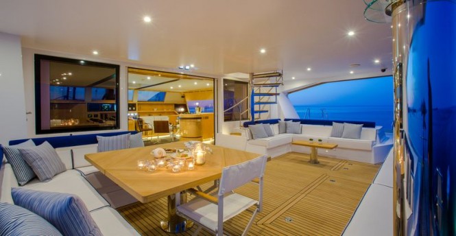 Aboard WindQuest Yacht