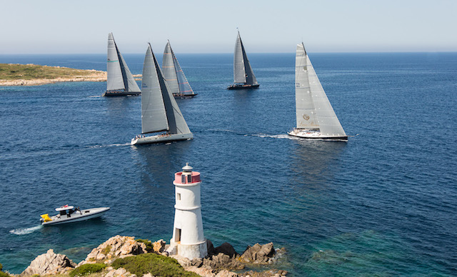 After postponement, the fleet battle it out in the final day of racing at the Loro Piana Superyacht Regatta Jeff Brown | Superyacht Media