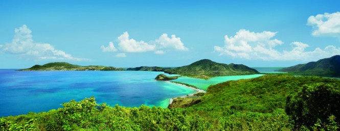 Christophe Harbour in the lovely Caribbean yacht holiday destination - St Kitts