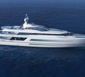 Francesco Struglia-designed 65m motor yacht ICE project nominated for IY&A Award 2015