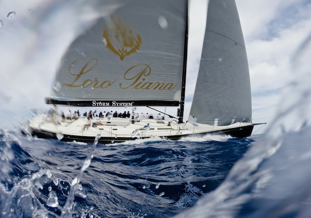 Francesco de Angelis of the Loro Piana yacht My Song talks tactics Jeff Brown | Superyacht Media