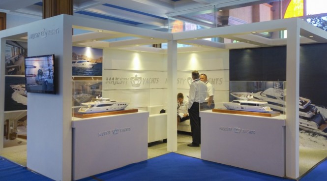 Gulf Craft Stand at the Indonesia Yacht Show 2014