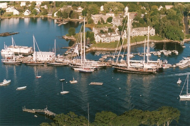 Hodgdon's newly acquired marina in Boothbay Harbor