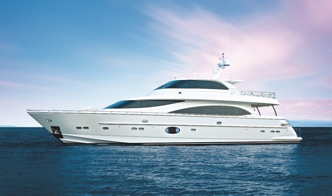 Horizon E88 superyacht