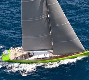 INOUI yacht wins today's race at Palma Superyacht Cup